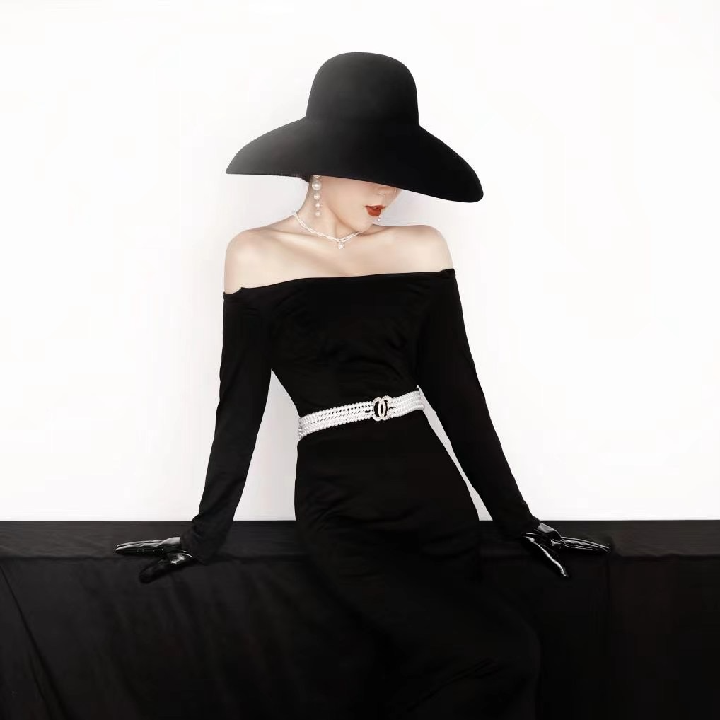 HIRMRIS手工真皮包15-551152-黑 薯条阳黑