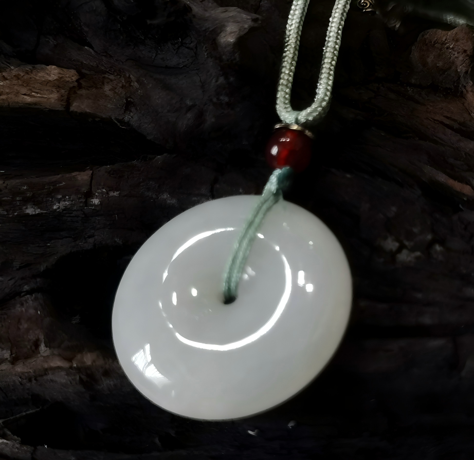 【子溪生活】翡翠平安扣吊坠ZX25053131