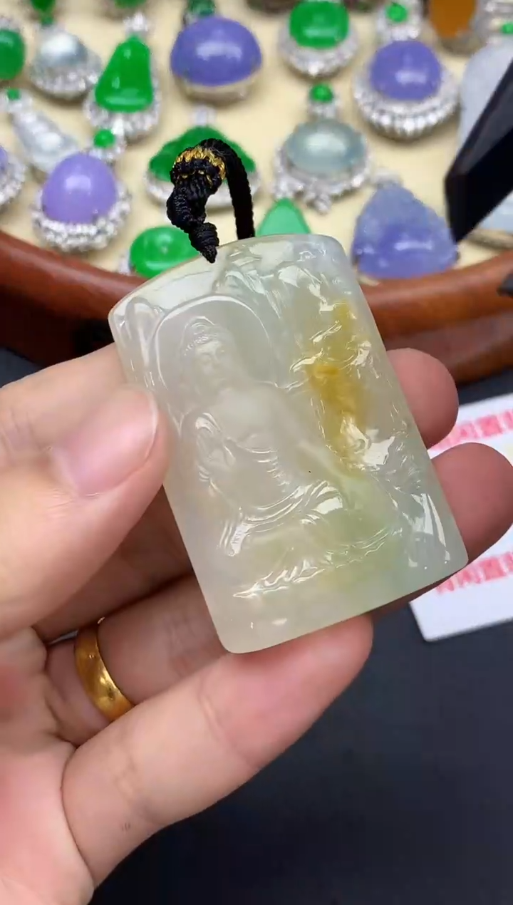 颈饰未镶嵌翡翠291-中国好珍宝