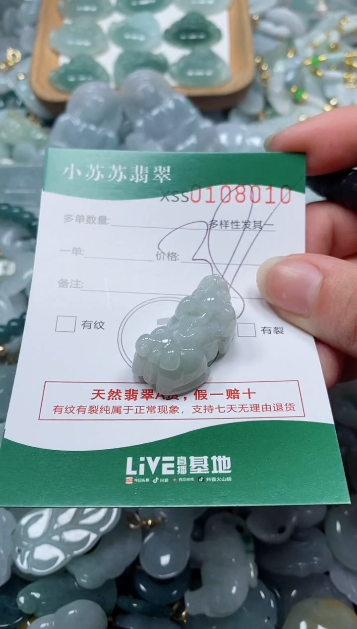 【闪购商品】翡翠颈饰未镶嵌闪购商品0108010