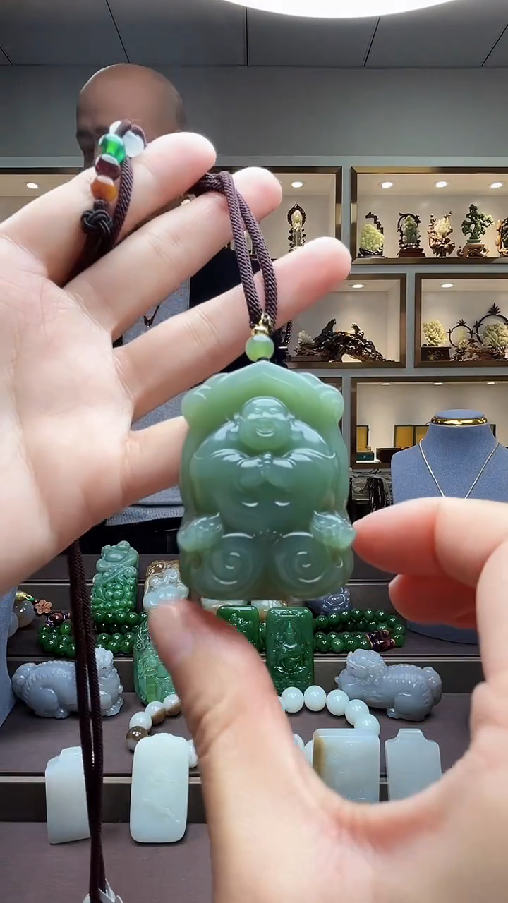【闪购商品】和田玉颈饰未镶嵌苏
