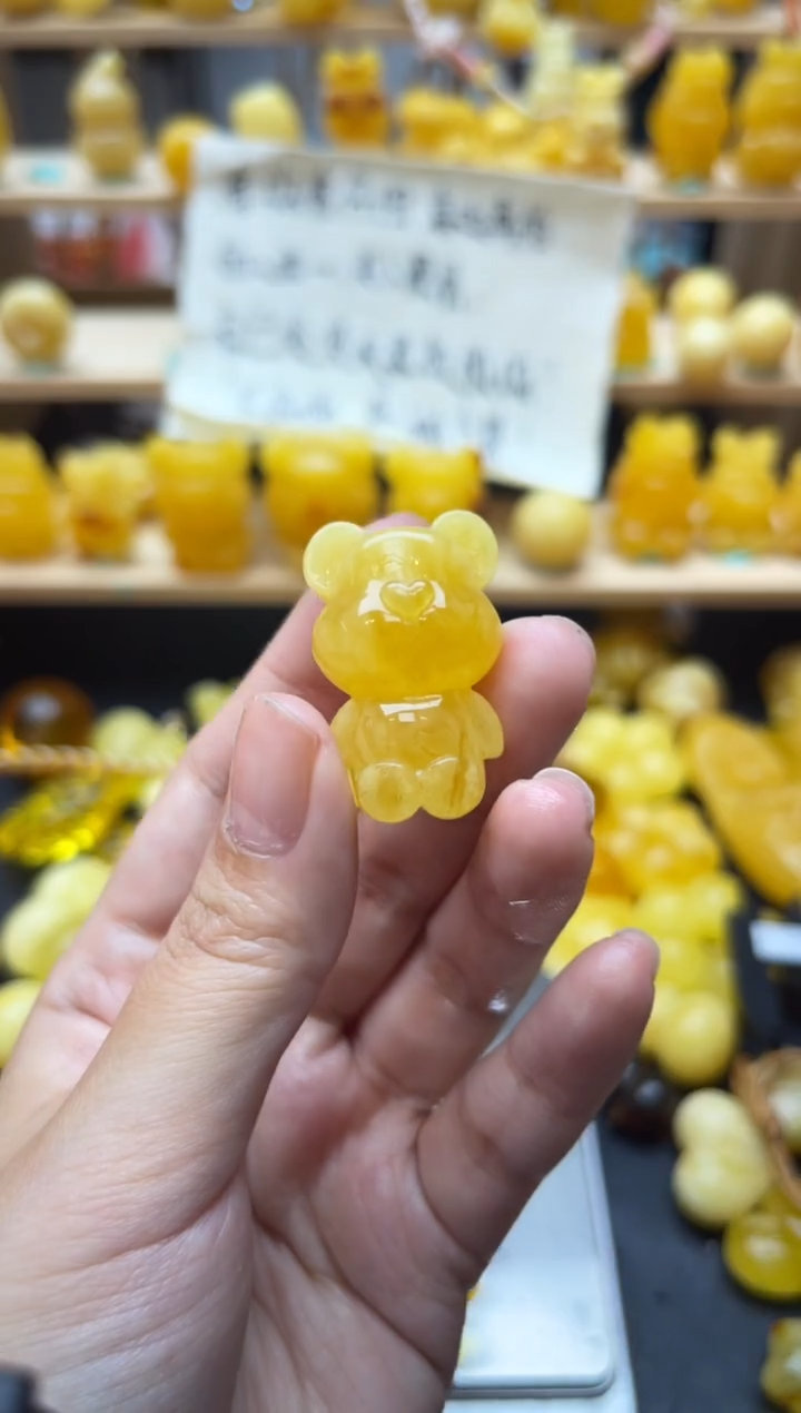 琥珀未镶嵌珠宝奇石142琥珀蜜蜡微瑕