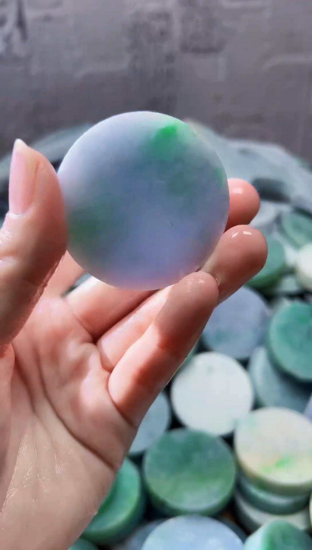 裸石翡翠天然翡翠A货余 南 518