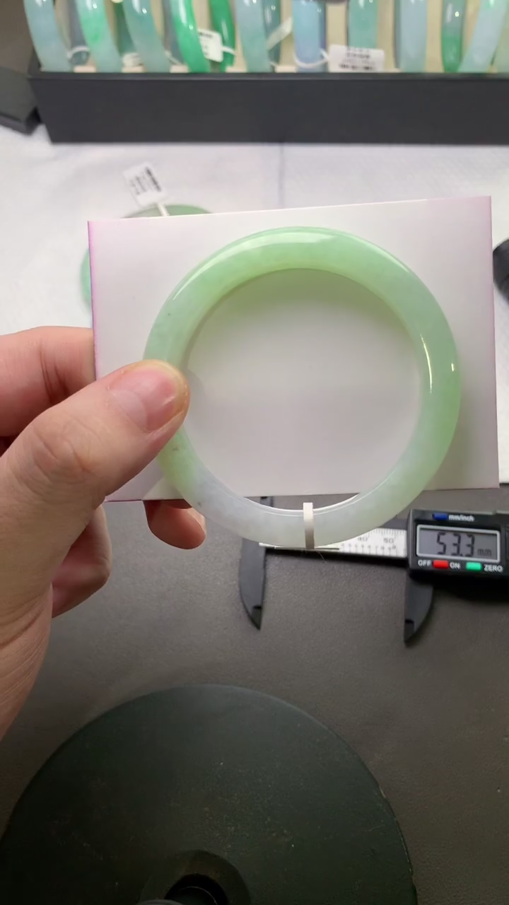 未镶嵌手镯翡翠54.*9.2*8.1