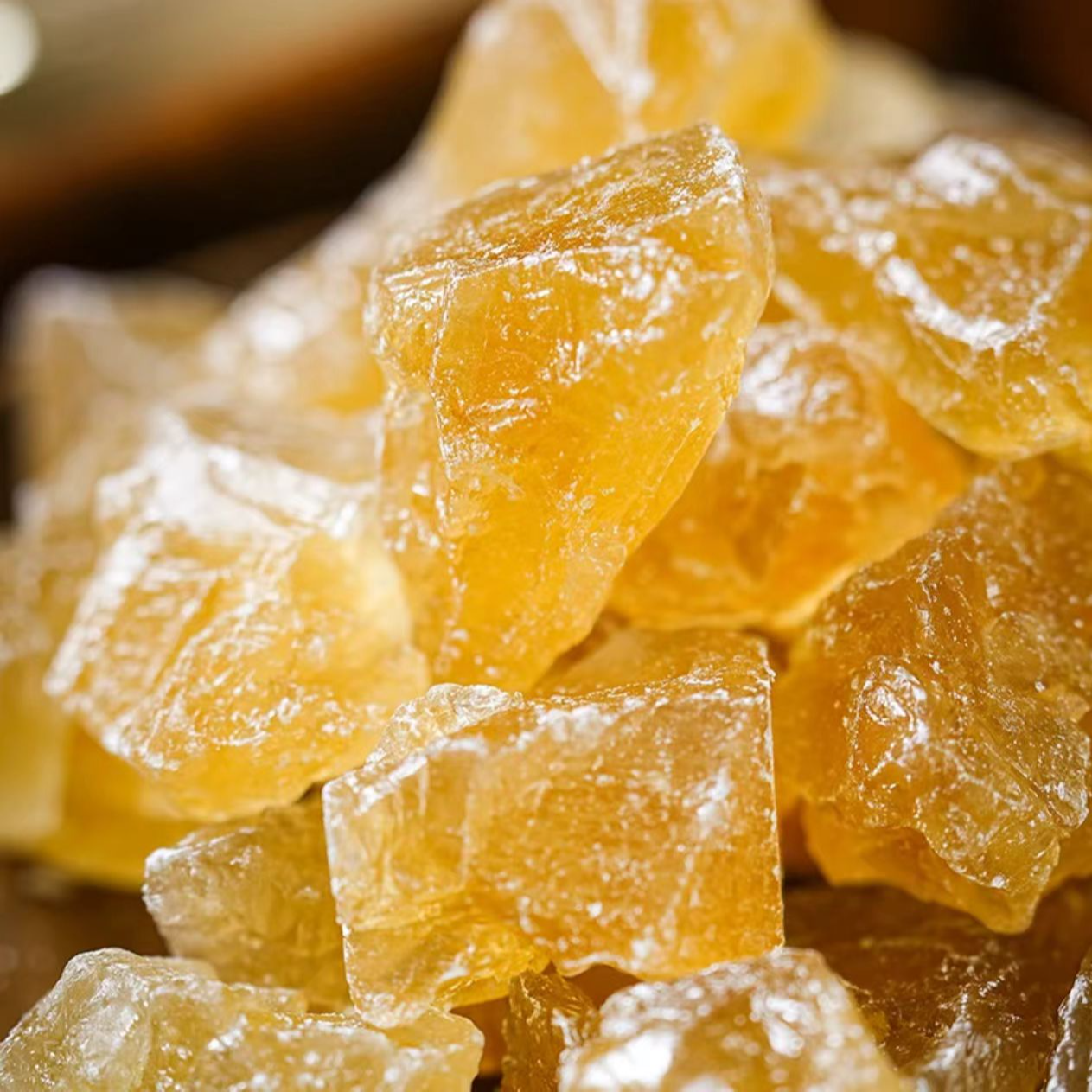 （淼）甘蔗熬制多晶黄冰糖小颗粒适用于烹饪泡茶甜品