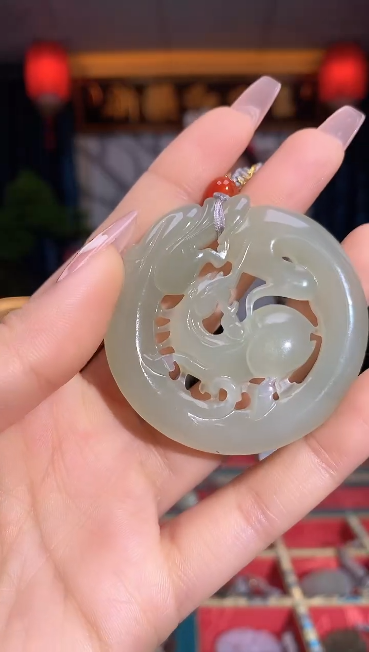 【闪购商品】和田玉颈饰未镶嵌龙马