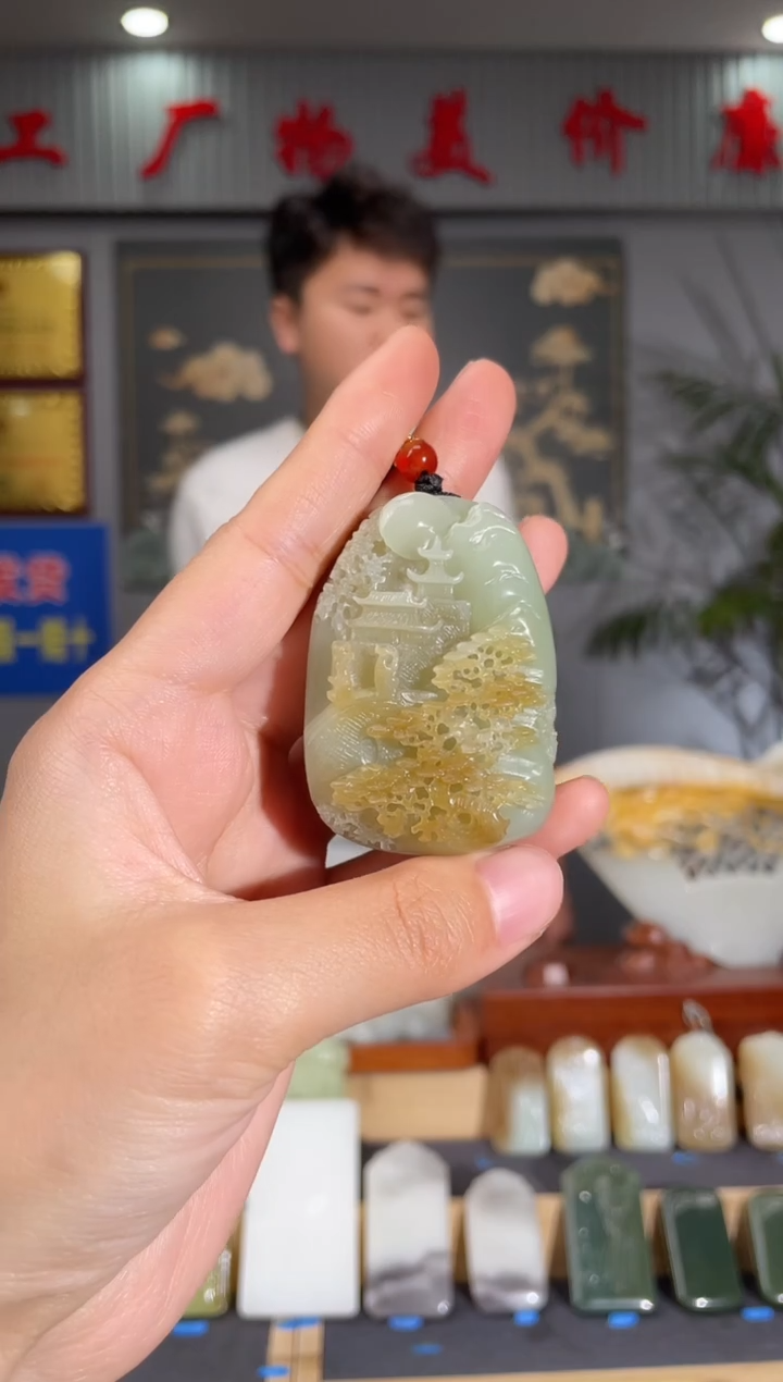 【闪购商品】和田玉颈饰未镶嵌拍一发一 多样性发货