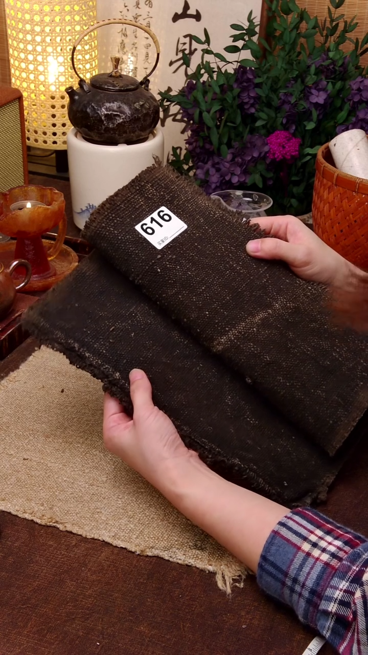 、****. Cici手作刺子绣柿染壶垫杯垫616