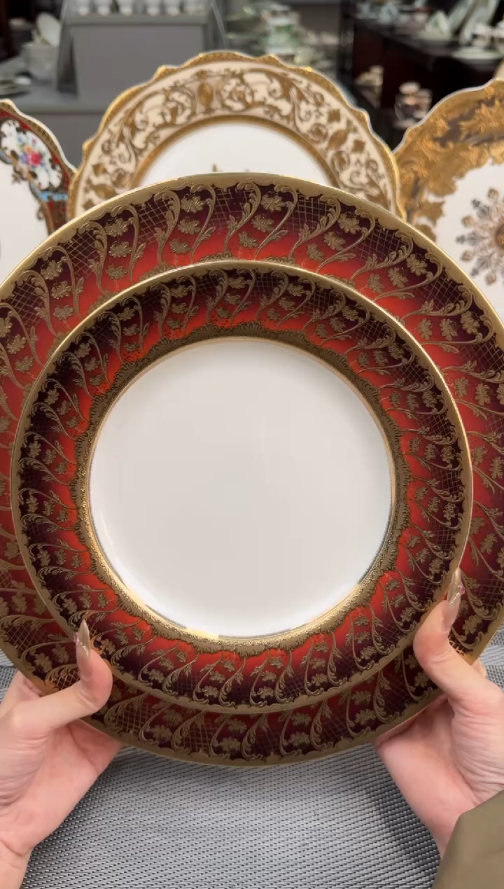 【闪购商品】瓷片10.5+8英寸大小盘福利款