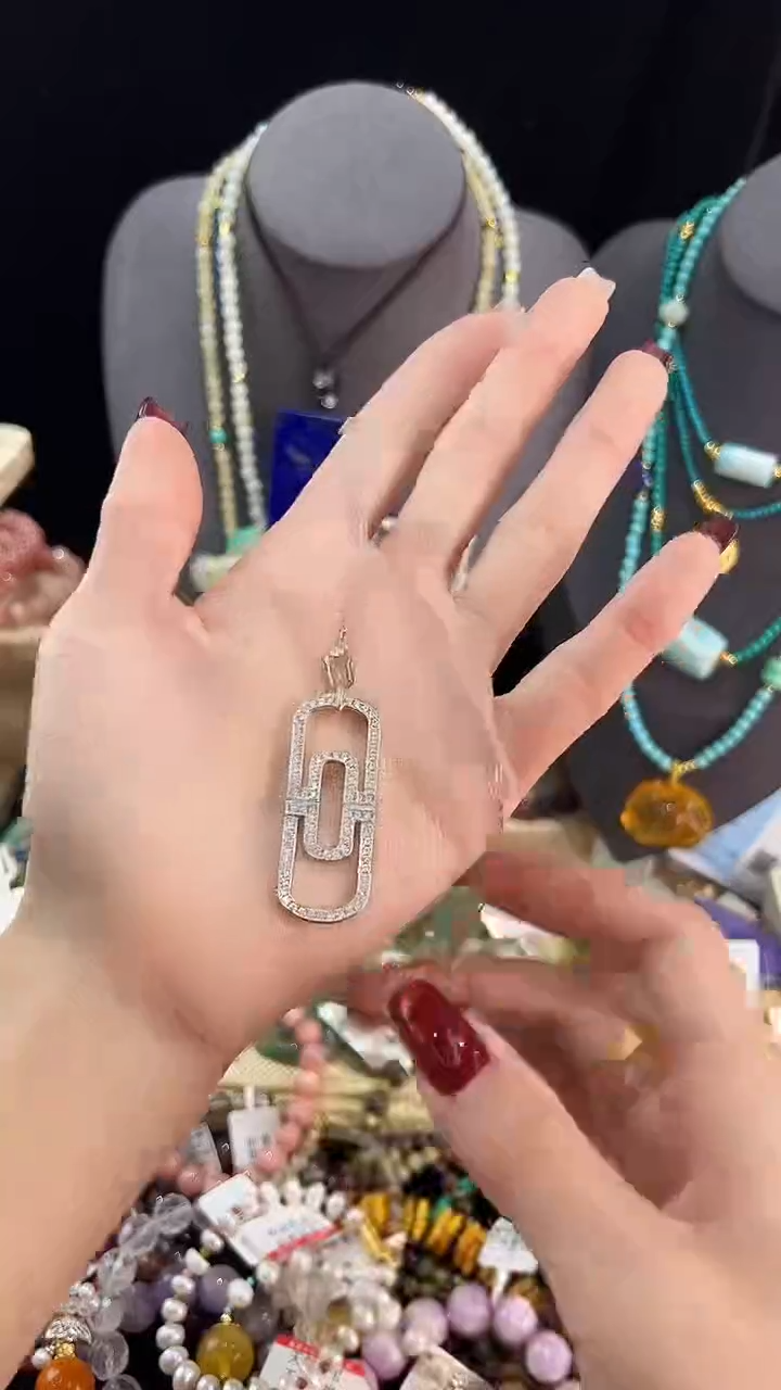 【闪购商品】玛瑙/玉髓颈饰银S925镶嵌项链