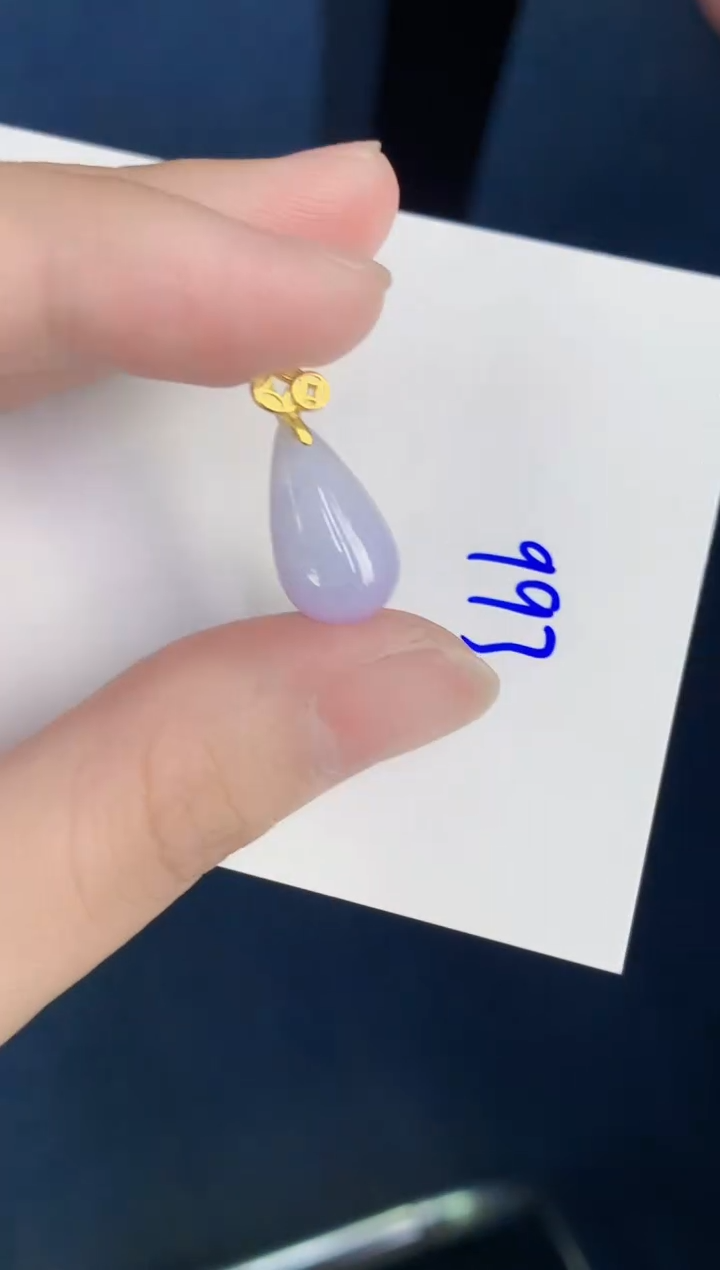颈饰未镶嵌翡翠天然翡翠缅甸A货
