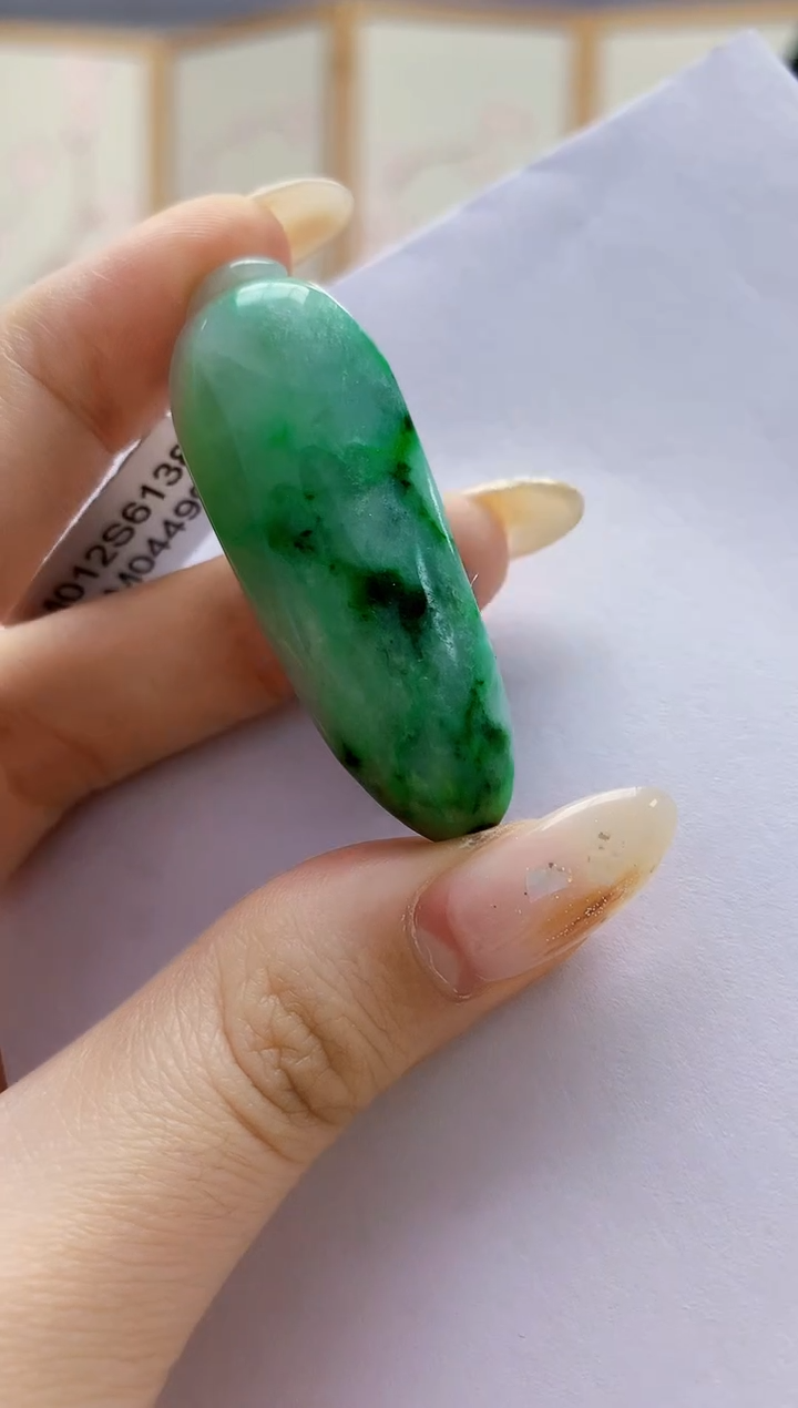 未镶嵌定制翡翠5145jw-毛货挂件133
