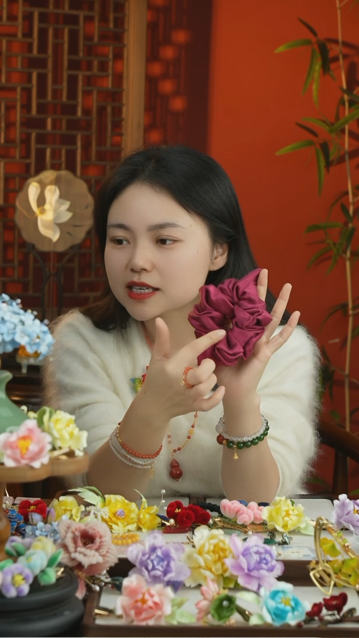 刺绣闪购纯手工非遗国风饰品