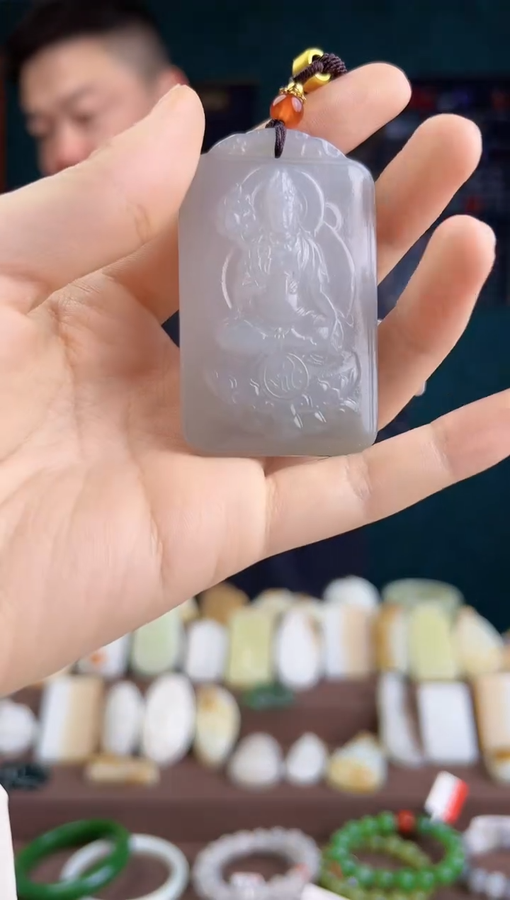 【闪购商品】和田玉颈饰未镶嵌ZZ 拍一发一 多样性发货