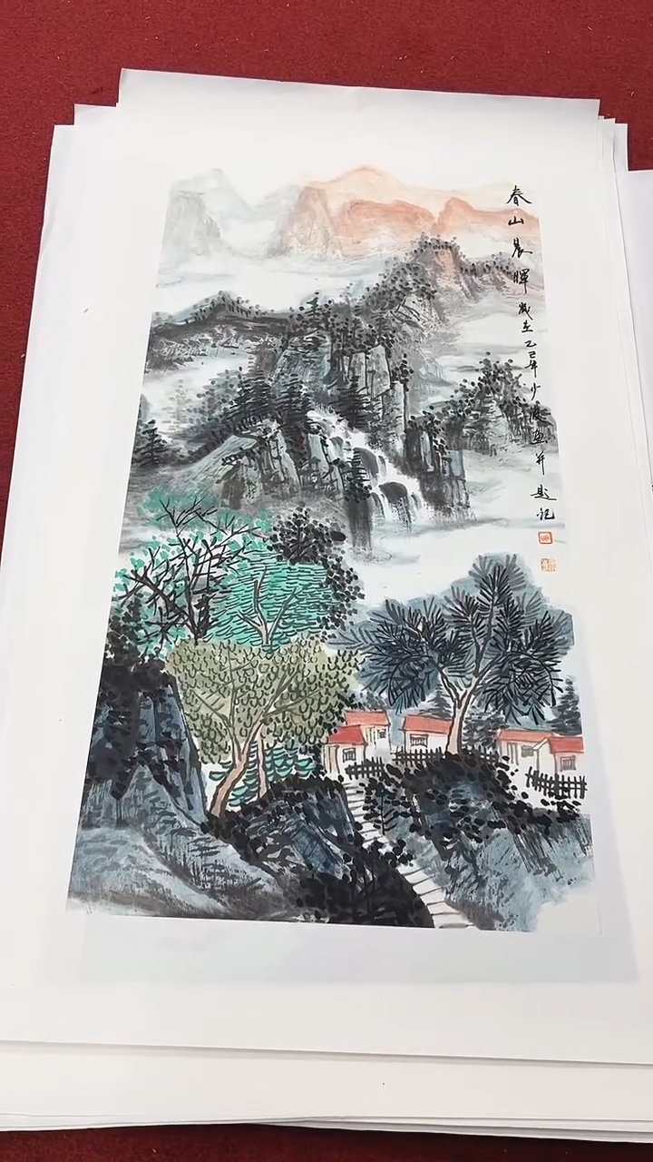 国画卢少波/国画/山水