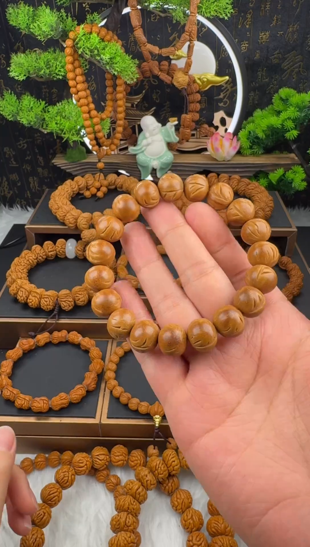 【闪购商品】桃木手串/手链光珠