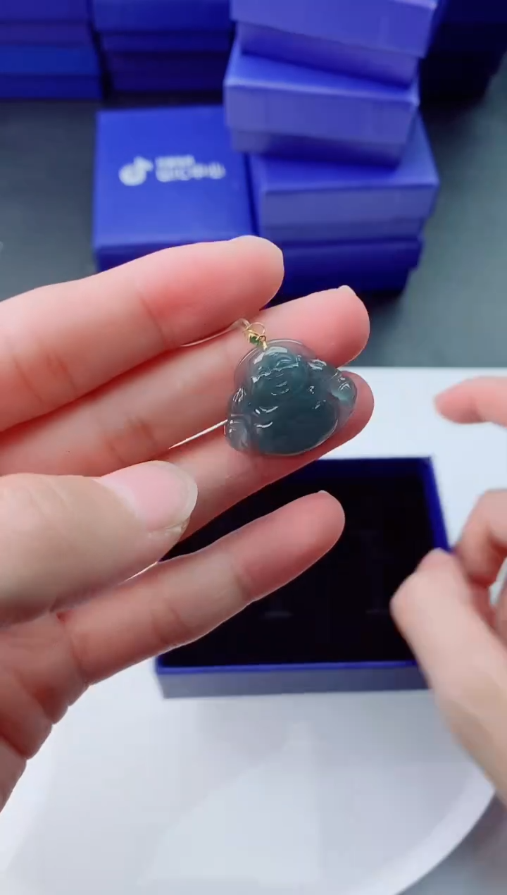 【闪购商品】翡翠颈饰18K金镶嵌         