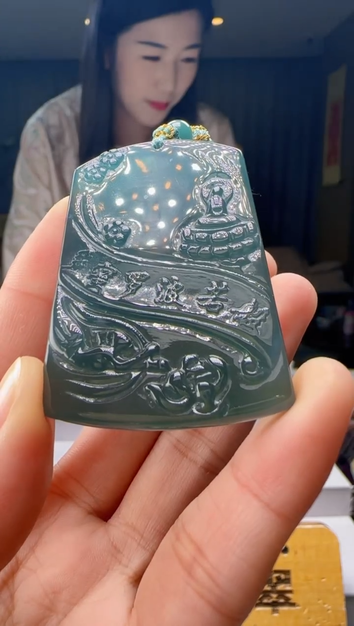 吊坠(赠链)未镶嵌翡翠HH@@960Q3J17379H