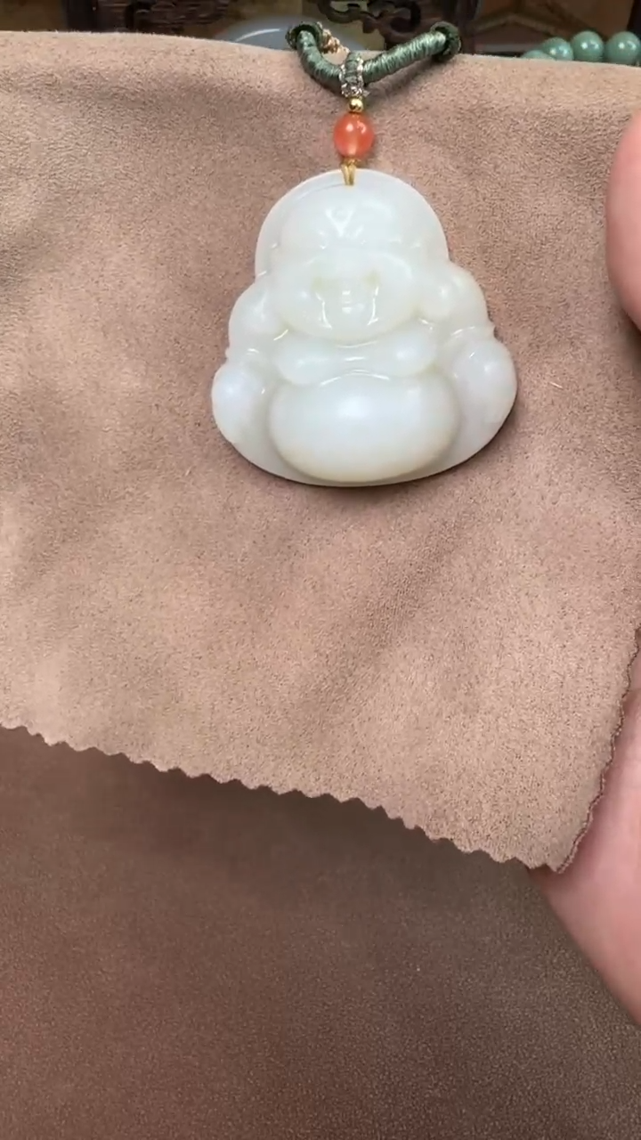 【闪购商品】和田玉吊坠未镶嵌佛公