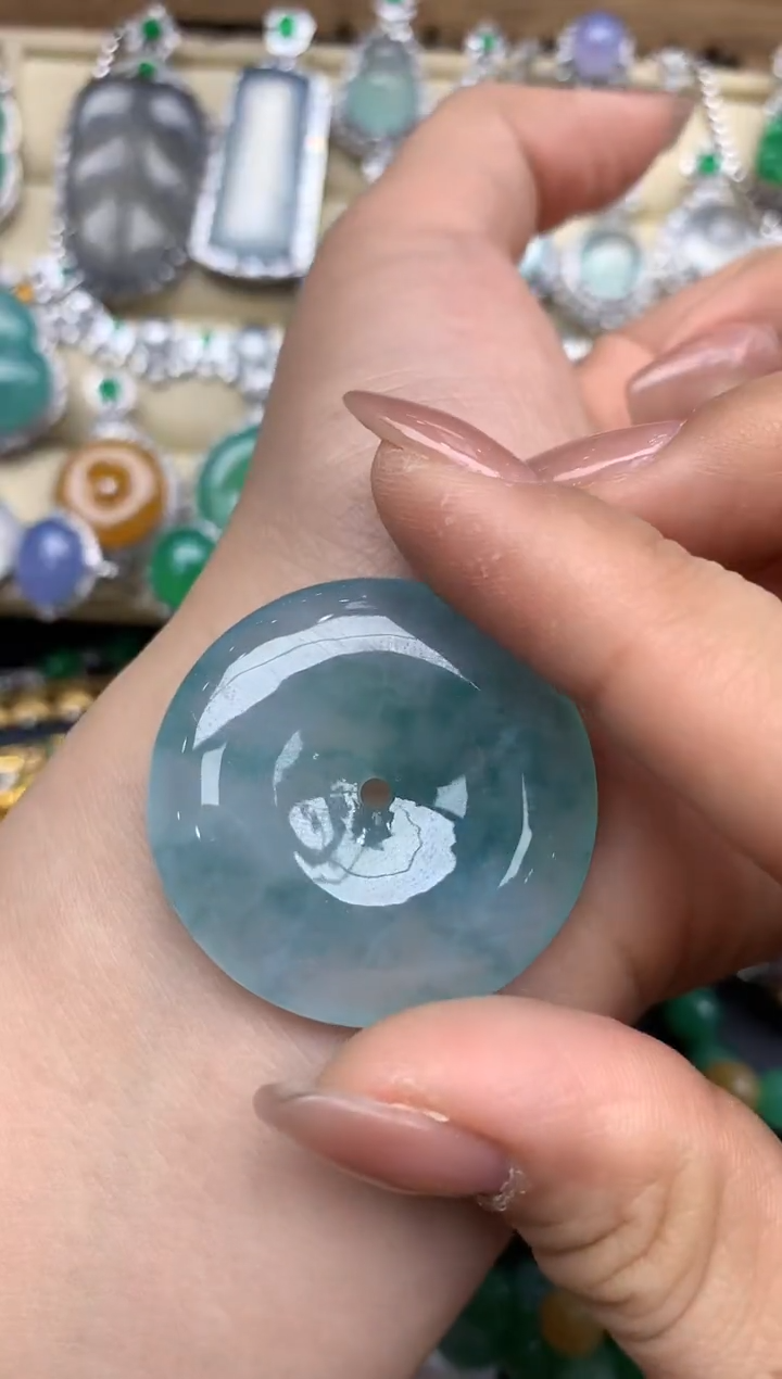 颈饰未镶嵌翡翠332-中国好珍宝