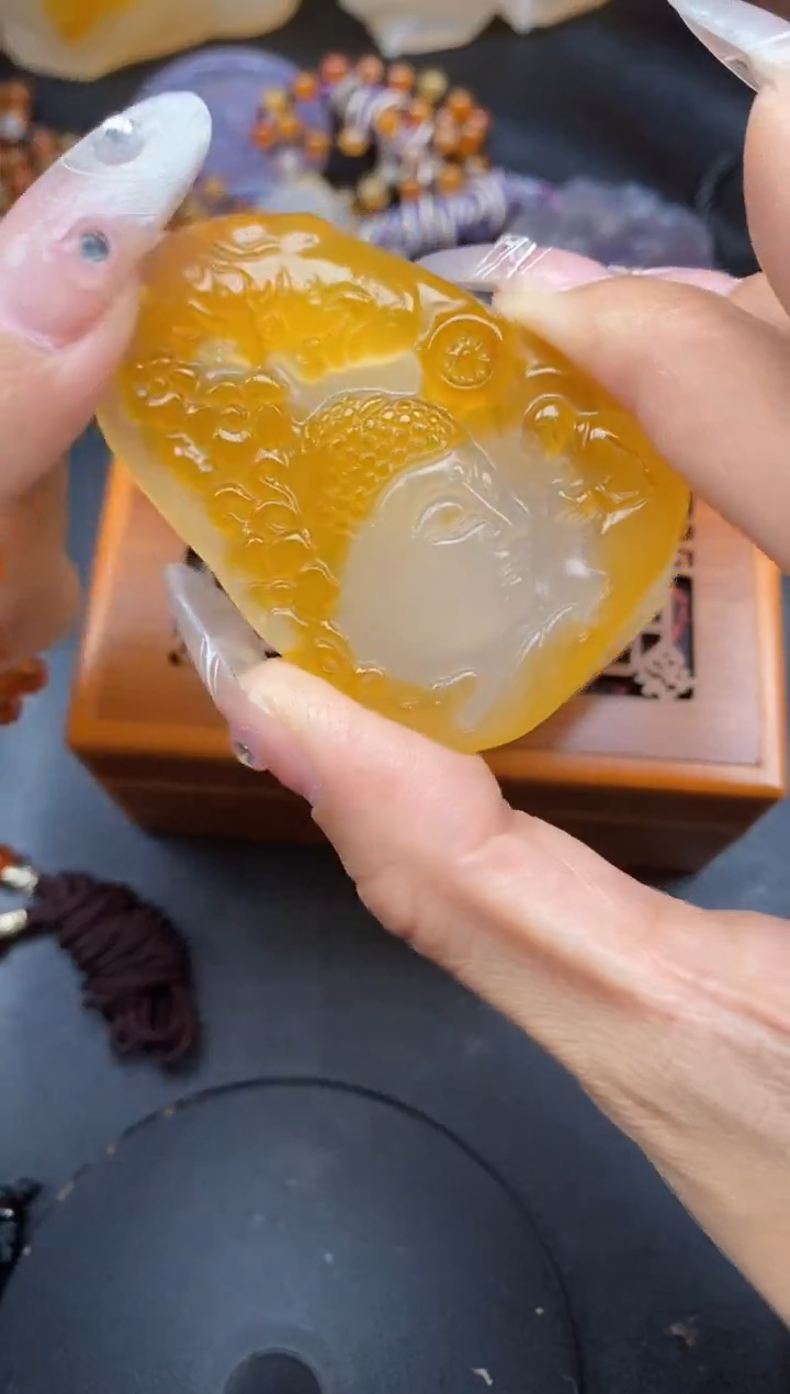 【闪购商品】玛瑙/玉髓颈饰未镶嵌ll