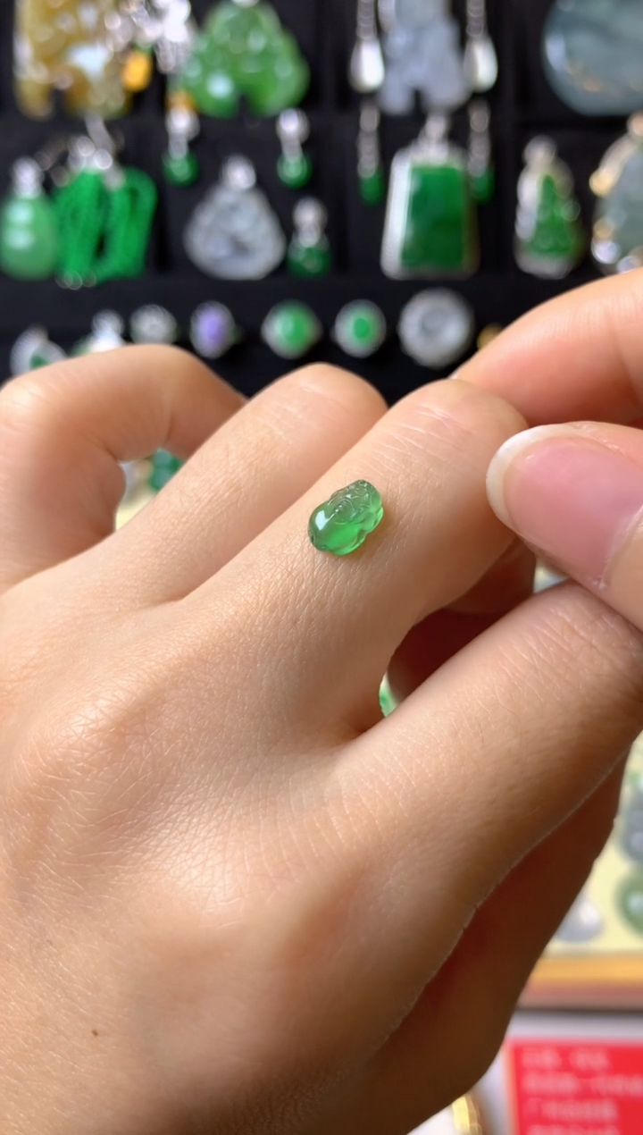 【闪购商品】定制翡翠未镶嵌1裸玉（客户意向镶嵌）