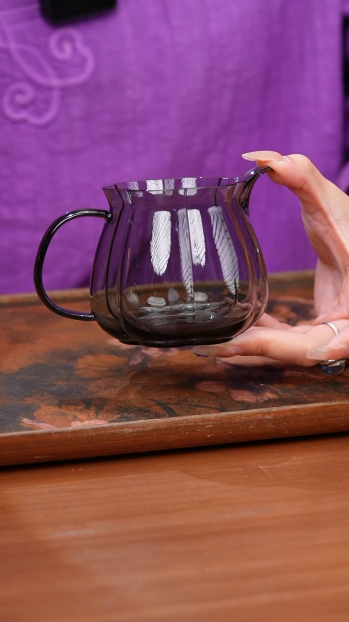 【闪购商品】璃享/梅花公杯/透黑色