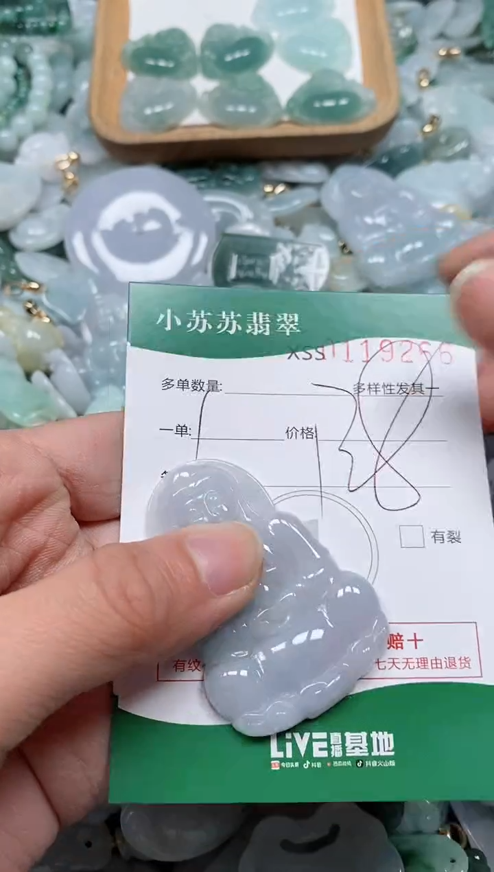 【闪购商品】翡翠颈饰未镶嵌闪购商品0119266