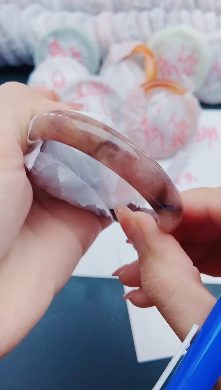 未镶嵌手镯石英质玉K31-53-54