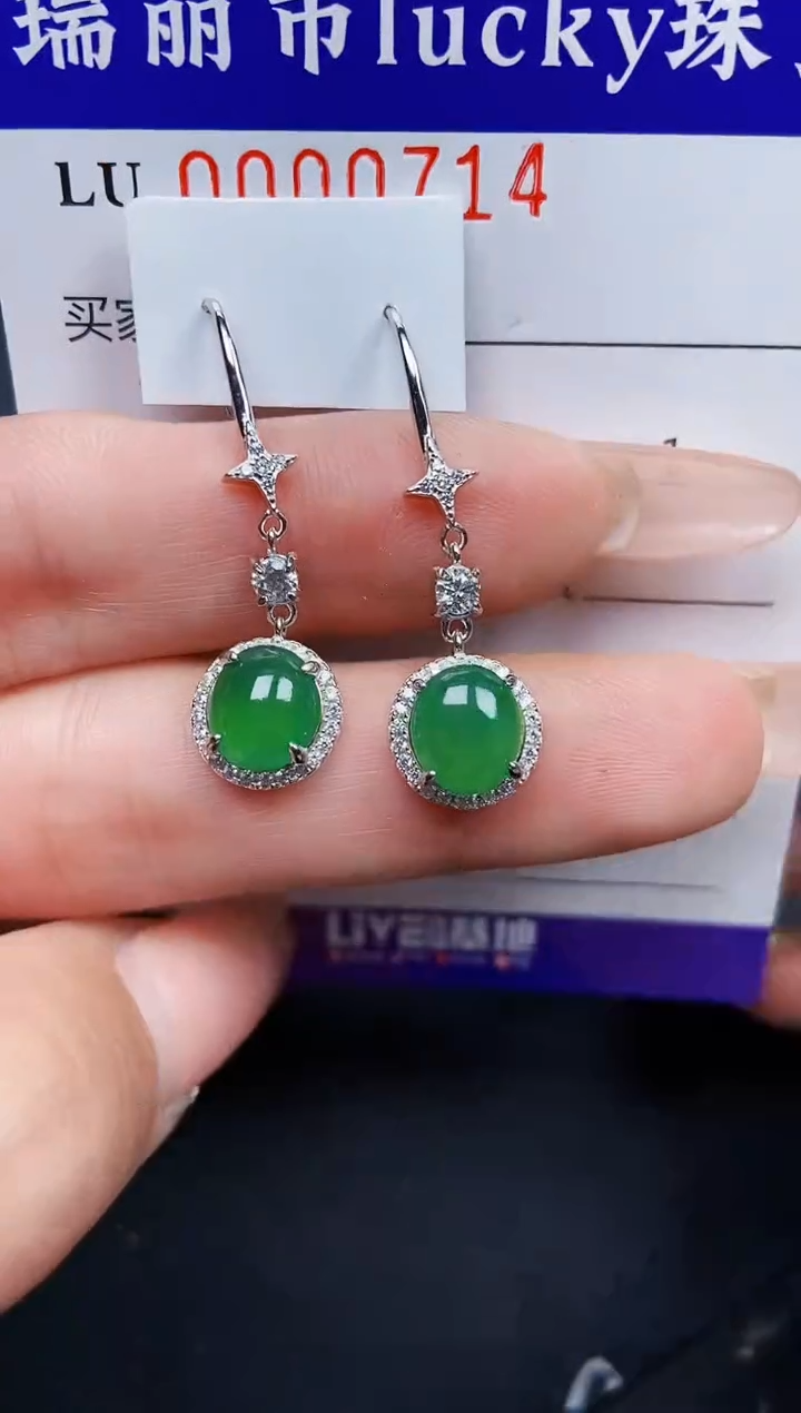 【闪购商品】翡翠颈饰银S925镶嵌0714