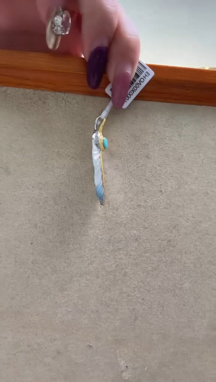 【闪购商品】绿松石吊坠(不含链)银S925镶嵌62