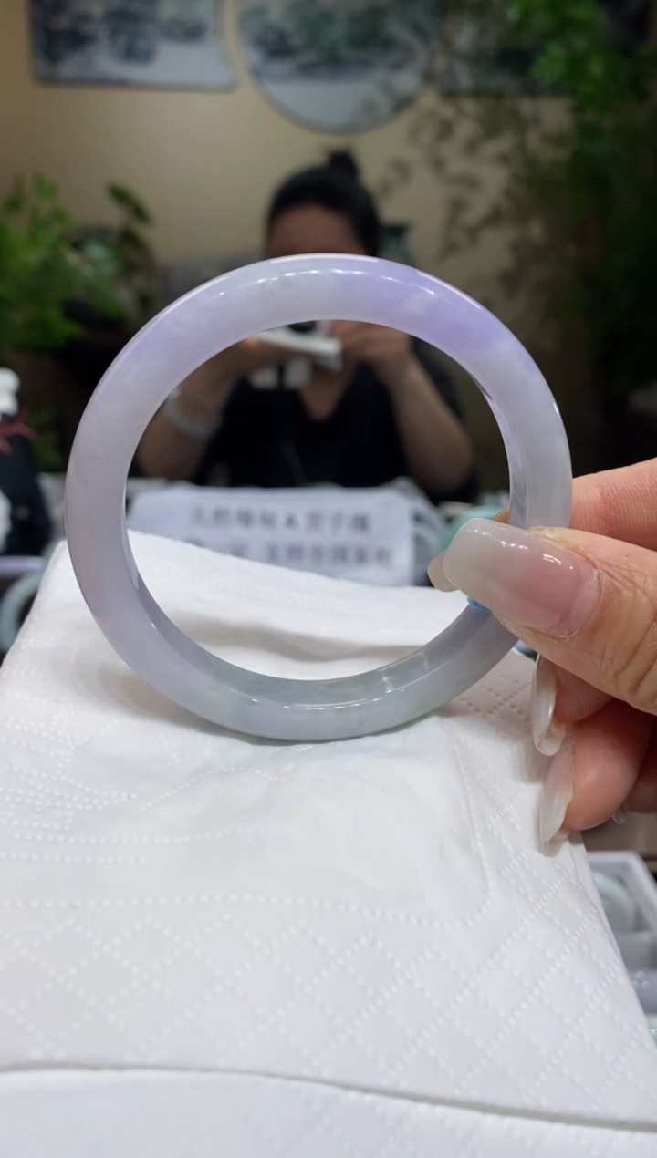 翡翠未镶嵌手镯翡翠56-57