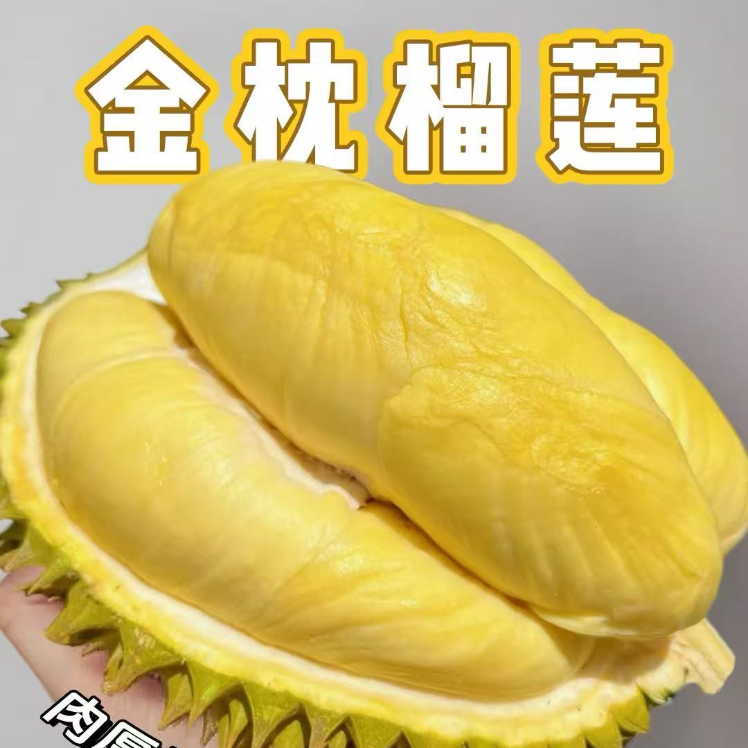 【坏果包赔】泰国金枕榴莲 新鲜带壳   生切不售后 by