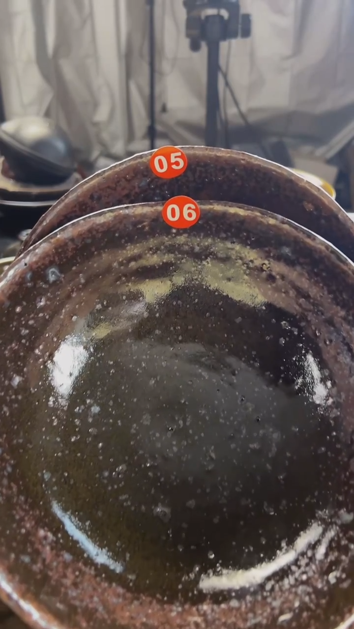 河北非遗 纯原矿 碗两只