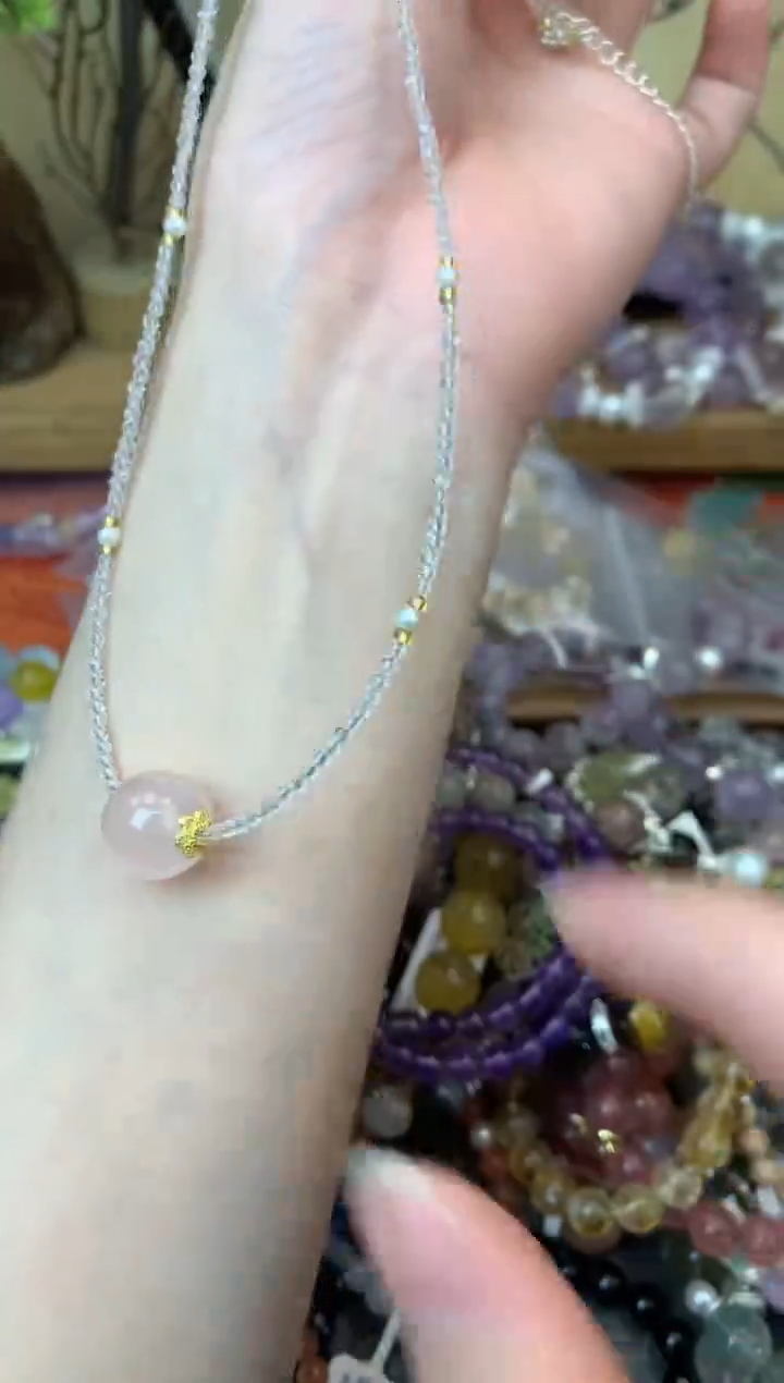 【闪购商品】水晶颈饰未镶嵌404手串