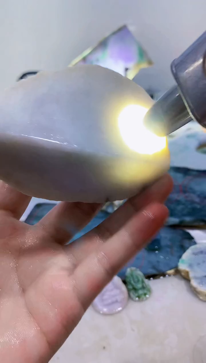 裸石翡翠0蒙0翡翠珠宝664