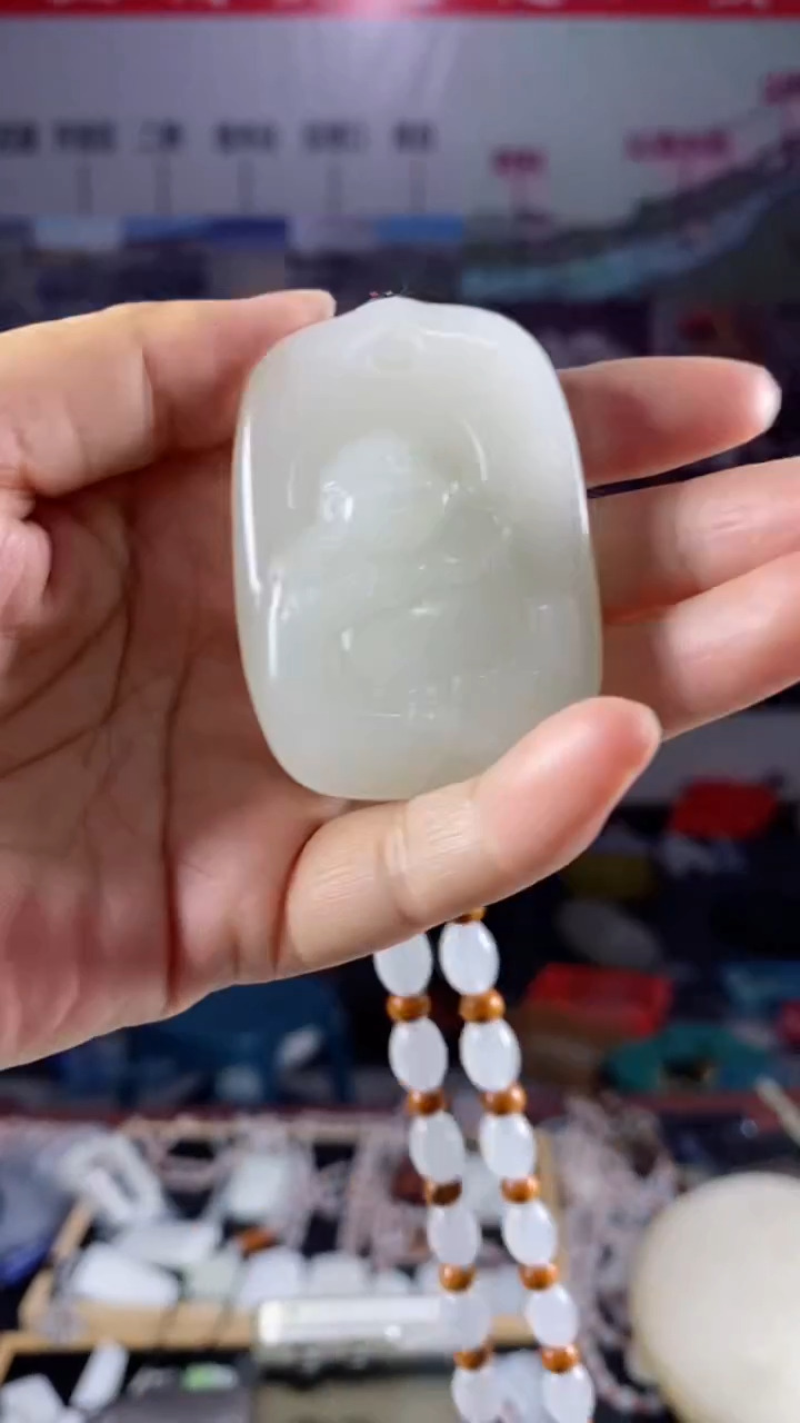 天然玉石未镶嵌颈饰