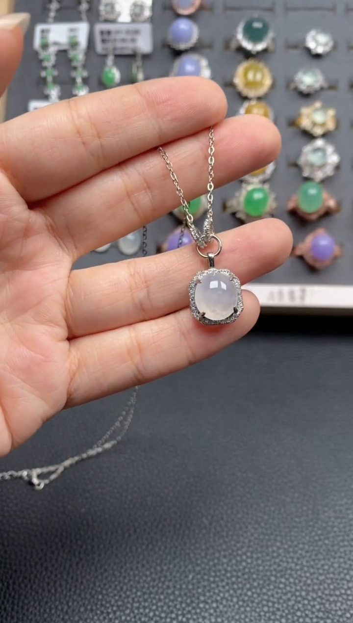 【闪购商品】翡翠戒指银S925镶嵌11111