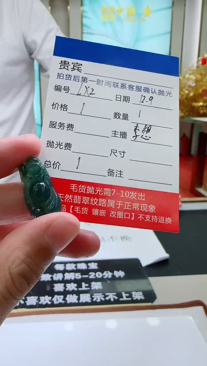 颈饰未镶嵌翡翠LX2翡翠吊坠-多样性发其一