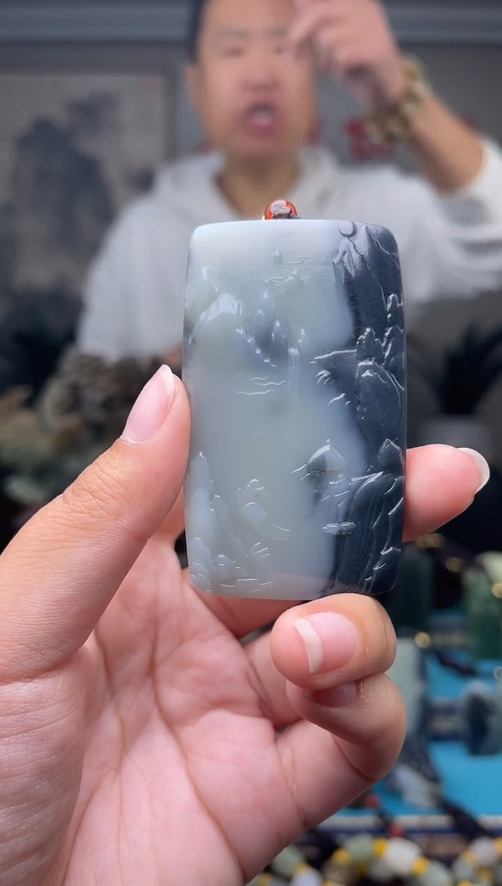 未镶嵌和田玉挂件1