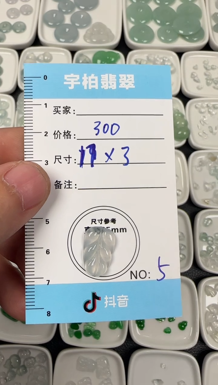 未镶嵌定制翡翠天然A货翡翠+叶子5