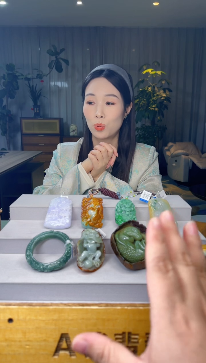 颈饰未镶嵌翡翠萱*ZM@@