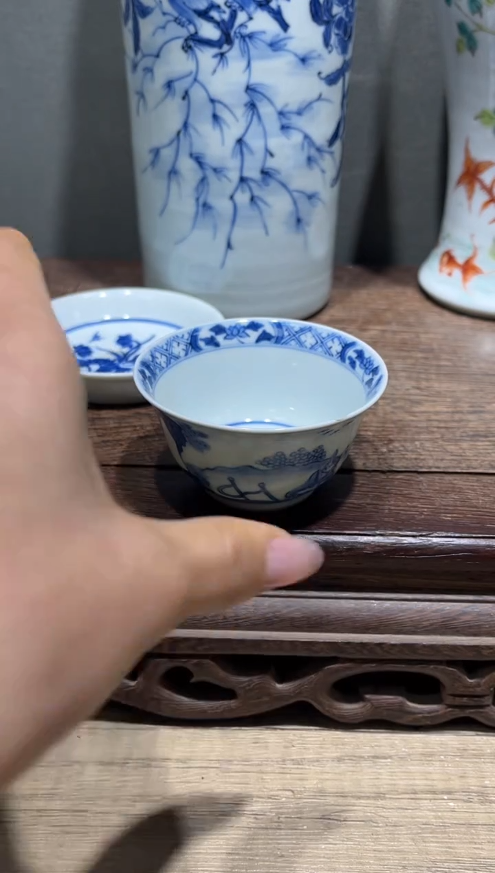 瓷片青*610 瓷器小摆件小摆件