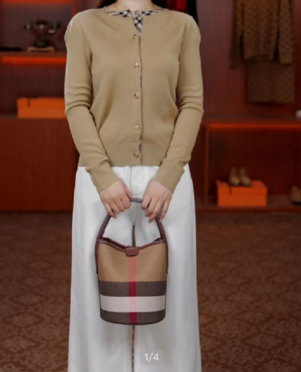  2025早秋新款拼接格纹撞色圆领单排扣针织衫开衫