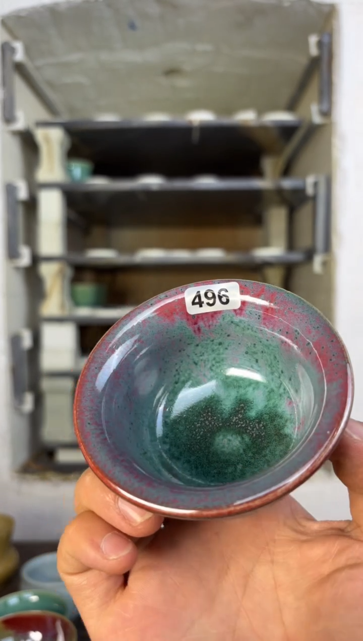 【闪购商品】摆件钧瓷窑变精品茶器