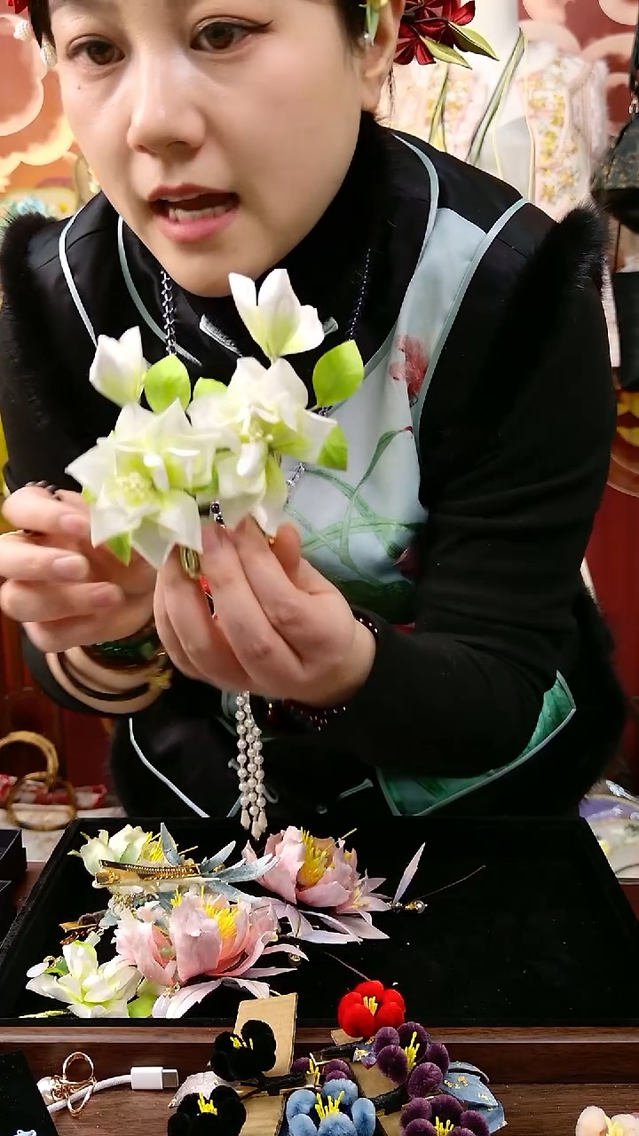 纯铜合金琉璃非遗口红盒