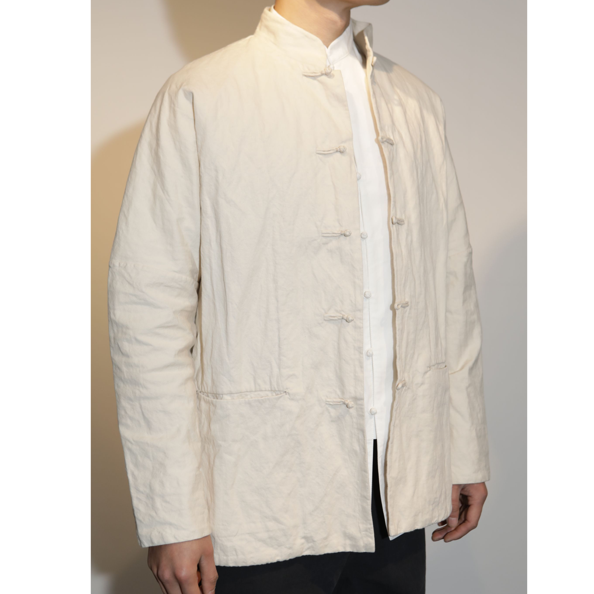 CIHANGBUYI/慈航布衣慈航中国风布衣传统手工盘扣中式纯棉外套