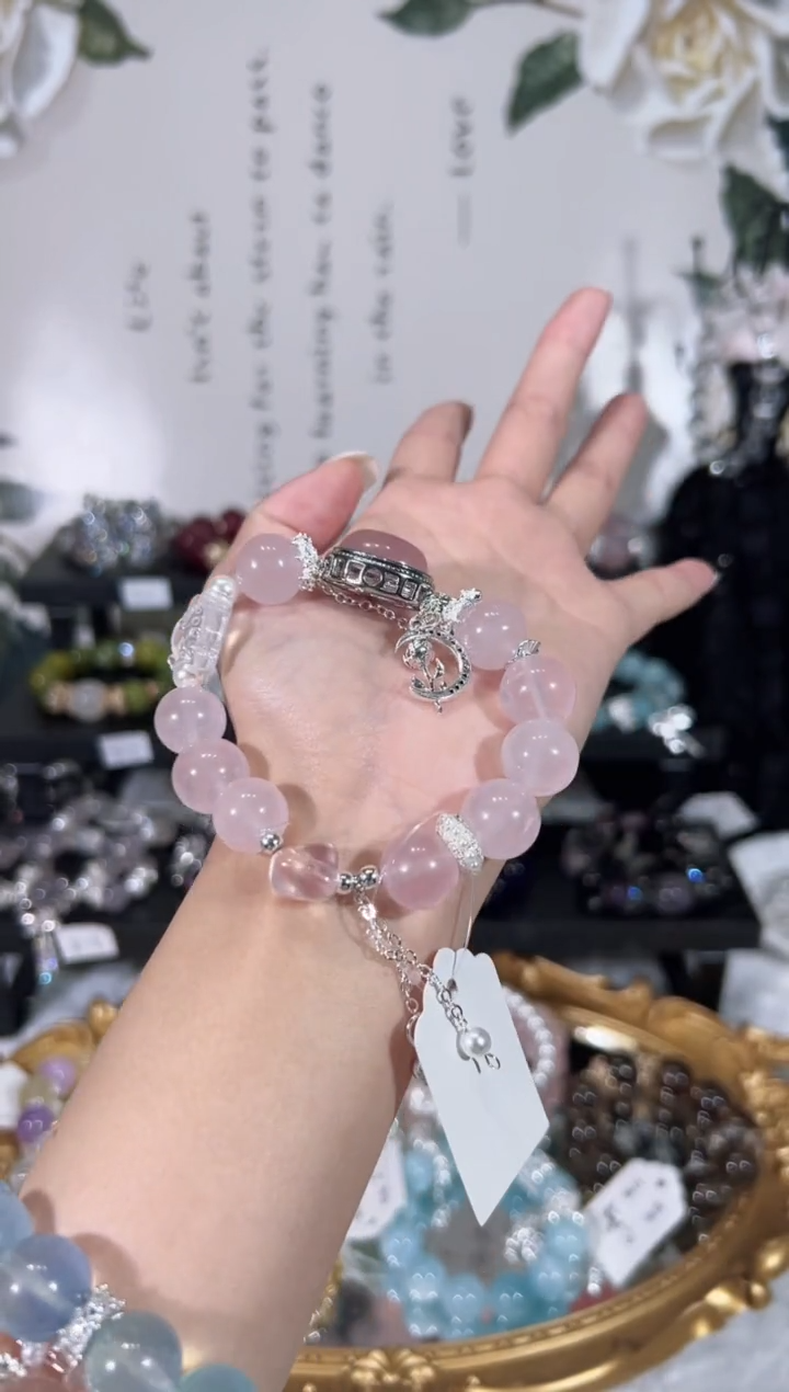 【闪购商品】水晶手链未镶嵌天然水晶默认微瑕 多样性发货发其一