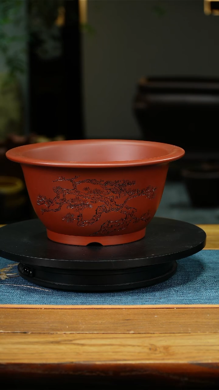 一**行精品兰花盆