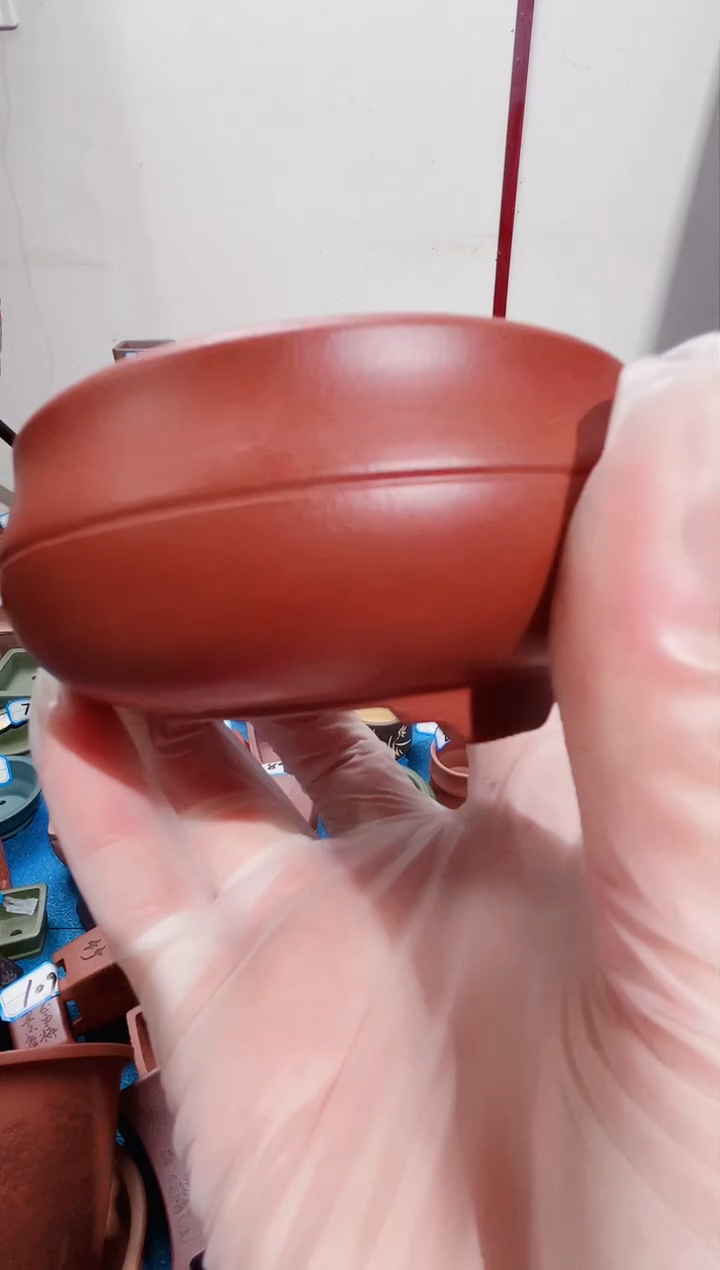 【闪购商品】紫砂紫砂花盆7.5*5